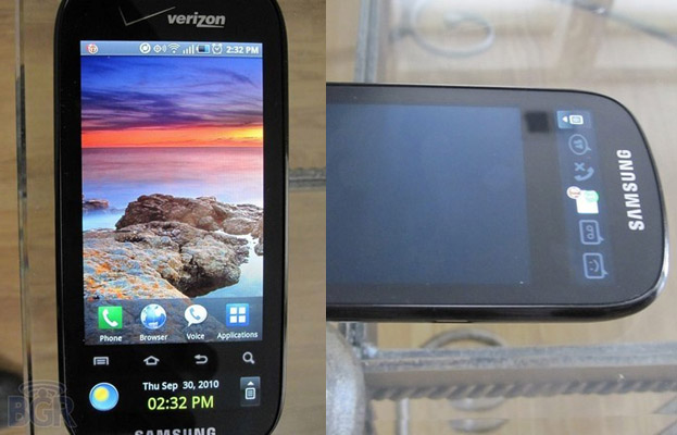 Samsung Continuum. תמונות: Boy Genius Report, מונטאז': יאיר מור